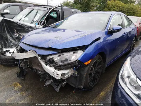 2021 Honda Civic Sport VIN 2HGFC2F85MH014005 фото 2