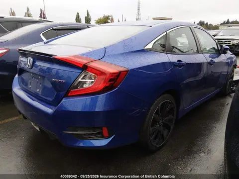 2021 Honda Civic Sport VIN 2HGFC2F85MH014005 фото 4