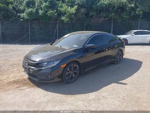 2021 Honda Civic Sport VIN 2HGFC2F8XMH538735 фото 2