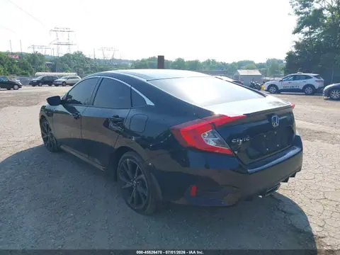 2021 Honda Civic Sport VIN 2HGFC2F8XMH538735 фото 3