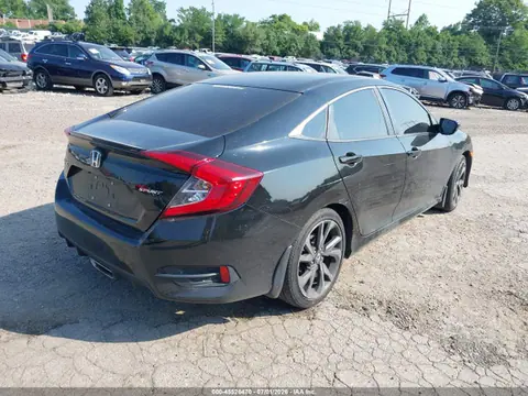 2021 Honda Civic Sport VIN 2HGFC2F8XMH538735 фото 4