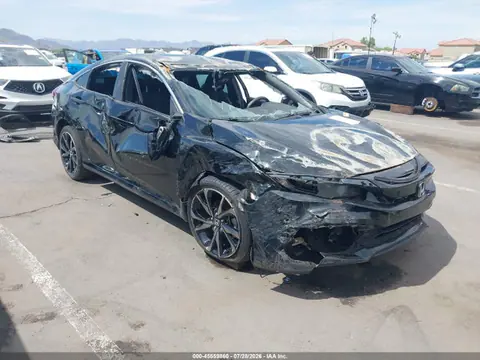 2021 Honda Civic Sport VIN 2HGFC2F82MH550457 фото 1
