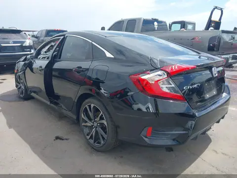 2021 Honda Civic Sport VIN 2HGFC2F82MH550457 фото 3