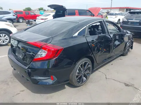 2021 Honda Civic Sport VIN 2HGFC2F82MH550457 фото 4