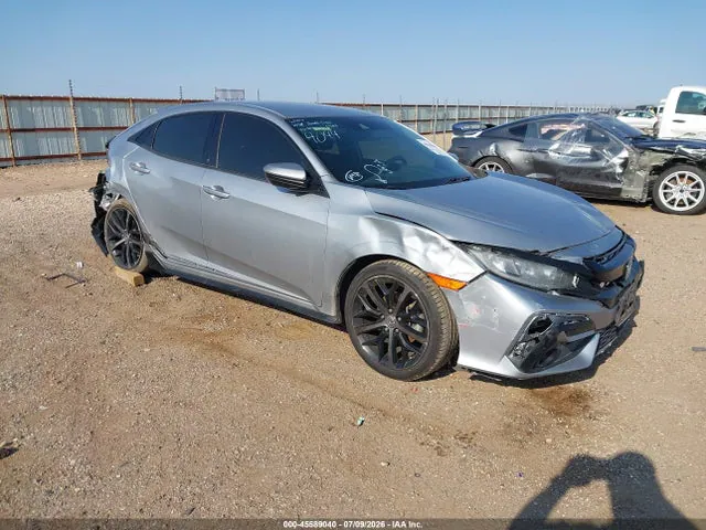 2021 Honda Civic Sport VIN SHHFK7H45MU204044 фото 1