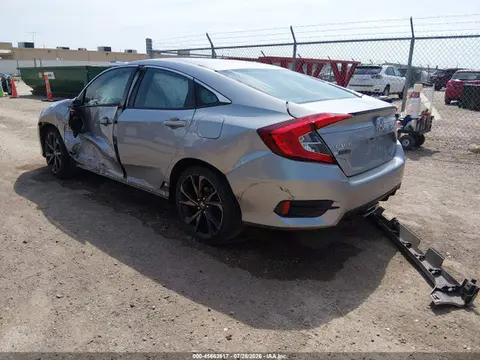2021 Honda Civic Sport VIN 19XFC2F85ME000986 фото 3