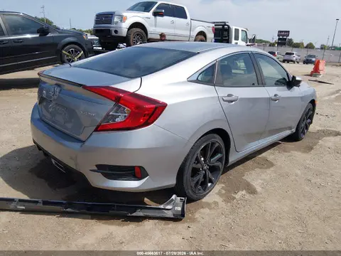 2021 Honda Civic Sport VIN 19XFC2F85ME000986 фото 4