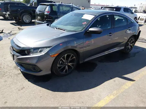 2021 Honda Civic Sport VIN 2HGFC2F89MH523689 фото 2