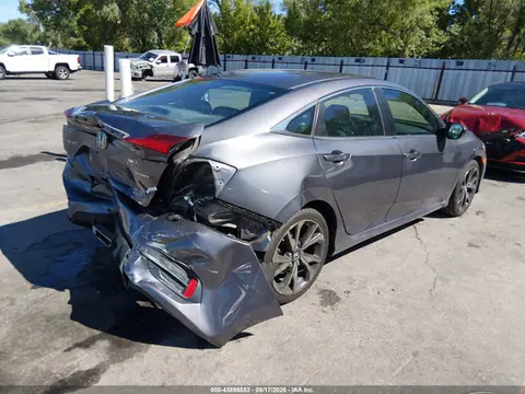 2021 Honda Civic Sport VIN 2HGFC2F89MH523689 фото 4