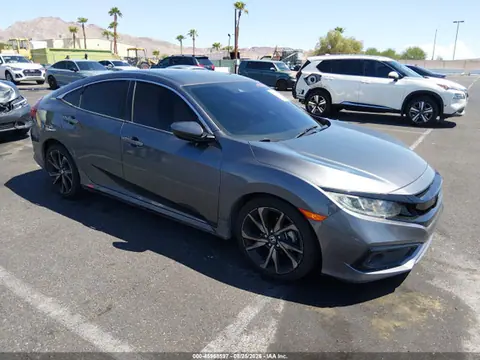 2HGFC2F85MH556818 — 2021 Honda Civic Sport, Передняя часть (Front End), фото до ремонта