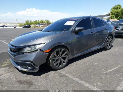 2021 Honda Civic Sport VIN 2HGFC2F85MH556818 фото 2