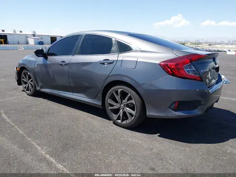 2021 Honda Civic Sport VIN 2HGFC2F85MH556818 фото 3