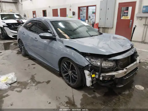 SHHFK7G40MU210531 — 2021 Honda Civic Sport, Передняя часть (Front End), фото до ремонта