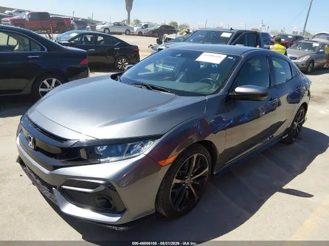 SHHFK7H43MU402959 — 2021 Honda Civic Sport, фото 2 с аукциона IAAI 14.10.2026, Задняя часть справа