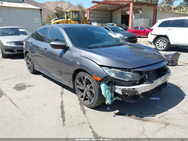 2021 Honda Civic Sport VIN 2HGFC2F81MH535187 фото 1