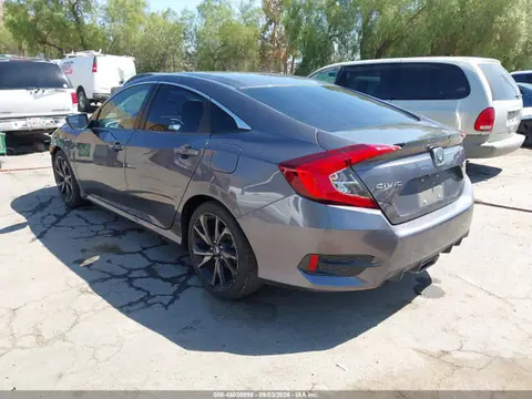 2021 Honda Civic Sport VIN 2HGFC2F81MH535187 фото 3