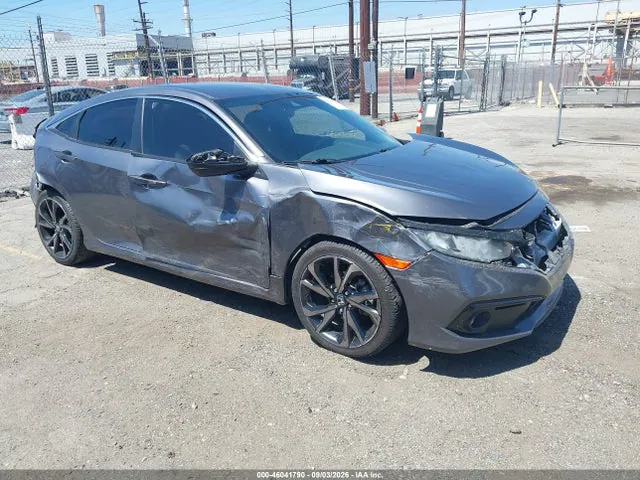 2021 Honda Civic Sport VIN 2HGFC2F82MH521041 фото 1