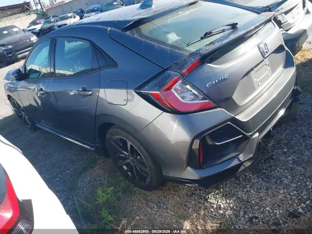 SHHFK7H43MU403531 — 2021 Honda Civic Sport, фото 3 с аукциона IAAI 30.09.2026, Передняя часть