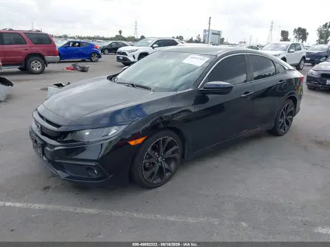 2021 Honda Civic Sport VIN 2HGFC2F81MH511052 фото 2