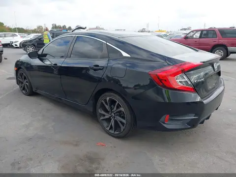 2021 Honda Civic Sport VIN 2HGFC2F81MH511052 фото 3
