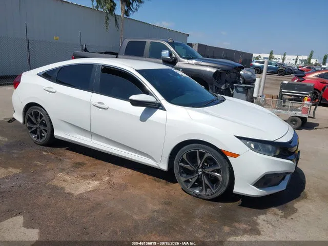 2021 Honda Civic Sport VIN 2HGFC2F88MH549023 фото 1