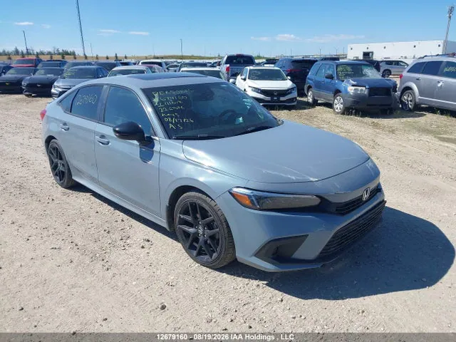 2022 Honda Civic Sport VIN 2HGFE2F59NH111614 фото 1