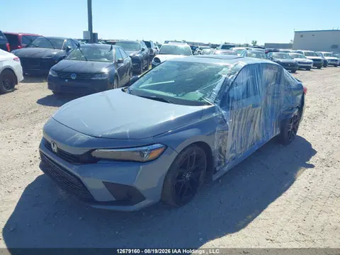 2022 Honda Civic Sport VIN 2HGFE2F59NH111614 фото 2