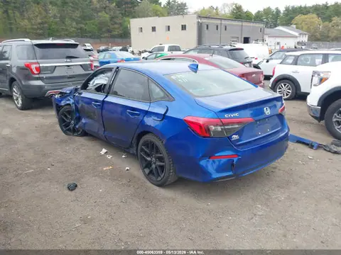 2022 Honda Civic Sport VIN 2HGFE2F53NH515590 фото 3