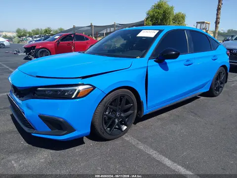 2022 Honda Civic Sport VIN 19XFL2H84NE012884 фото 2