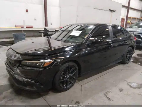 2022 Honda Civic Sport VIN 2HGFE2F50NH504367 фото 2