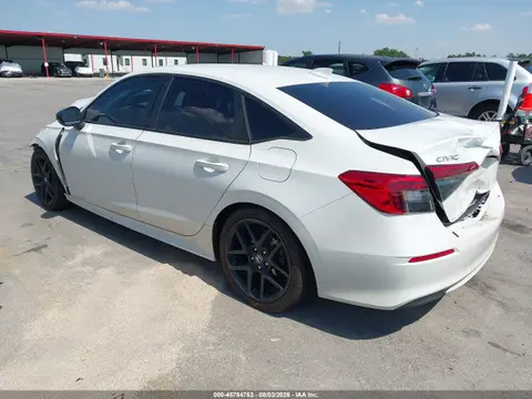 2022 Honda Civic Sport VIN 2HGFE2F5XNH562339 фото 3