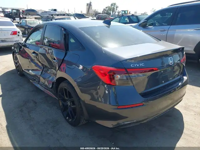 2HGFE2F5XNH552796 — 2022 Honda Civic Sport, фото 3 с аукциона IAAI 14.10.2026, Левый бок