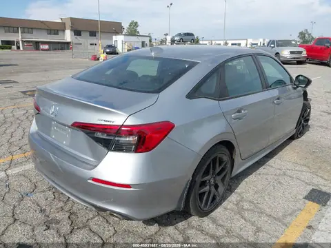 2022 Honda Civic Sport VIN 2HGFE2F52NH594220 фото 4