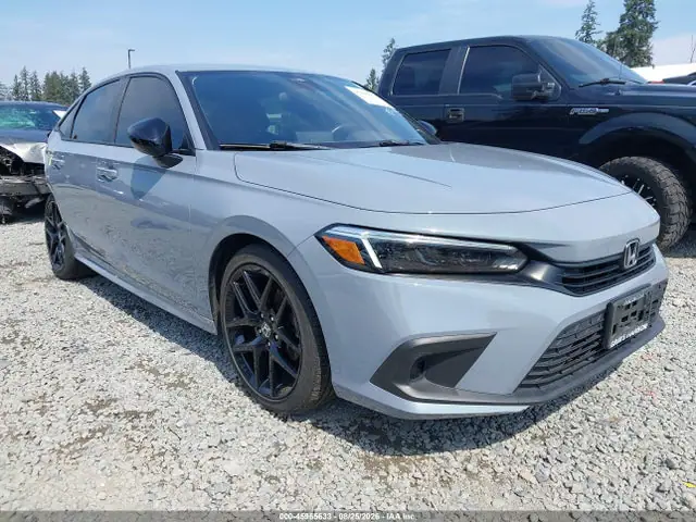 2HGFE2F50NH578307 — 2022 Honda Civic Sport, Задняя часть справа (Right Rear), фото до ремонта