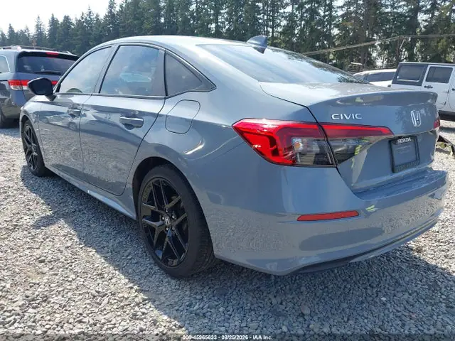 2HGFE2F50NH578307 — 2022 Honda Civic Sport, фото 3 с аукциона IAAI 30.09.2026, Задняя часть справа