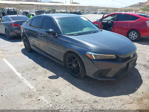 2HGFE2F55NH524288 — 2022 Honda Civic Sport, Задняя часть слева (Left Rear), фото до ремонта