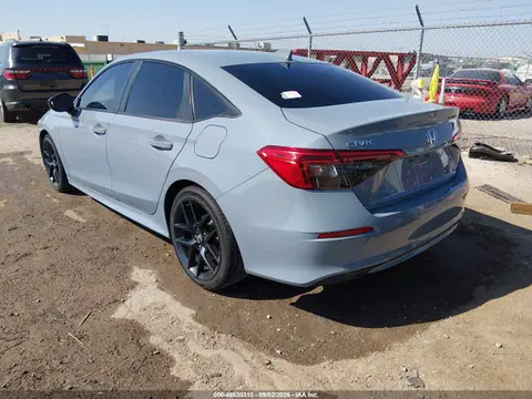 2022 Honda Civic Sport VIN 2HGFE2F58NH501751 фото 3