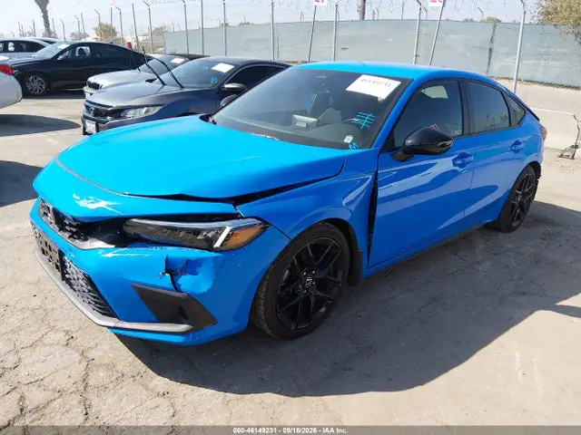 19XFL2H89NE011262 — 2022 Honda Civic Sport, фото 2 с аукциона IAAI 14.10.2026, Задняя часть