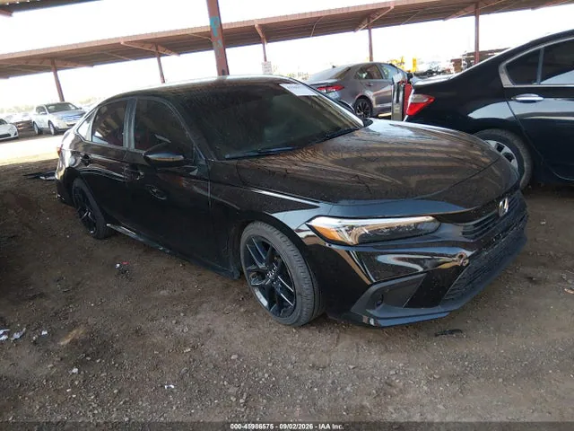 2023 Honda Civic Sport VIN 2HGFE2F55PH549467 фото 1