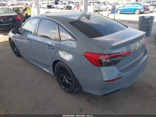2HGFE2F50PH535556 — 2023 Honda Civic Sport, фото 3 с аукциона IAAI 30.09.2026, Передняя часть справа