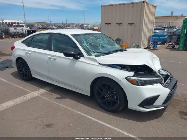 2024 Honda Civic Sport VIN 2HGFE2F55RH581886 фото 1