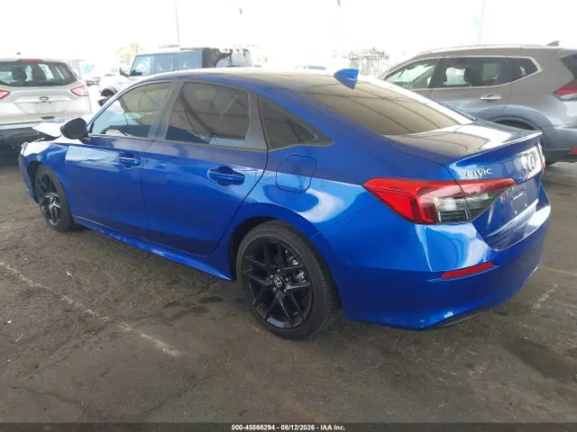 2HGFE2F59RH564489 — 2024 Honda Civic Sport, фото 3 с аукциона IAAI 13.10.2026, Передняя часть