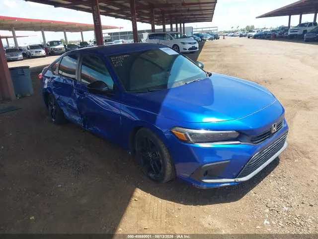 2024 Honda Civic Sport VIN 2HGFE2F51RH540218 фото 1