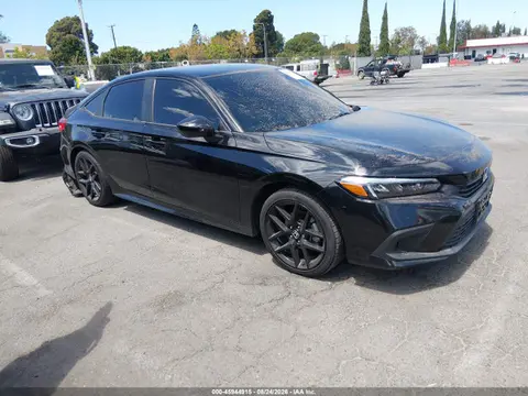 2HGFE2F57RH555015 — 2024 Honda Civic Sport, Передняя часть слева (Left Front), фото до ремонта