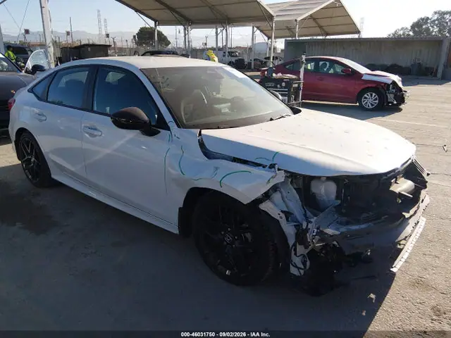2HGFE2F59RH564203 — 2024 Honda Civic Sport, Передняя часть (Front End), фото до ремонта
