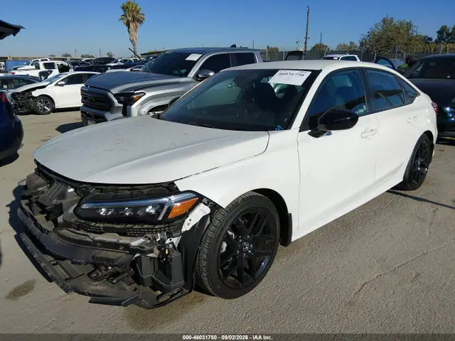 2HGFE2F59RH564203 — 2024 Honda Civic Sport, фото 2 с аукциона IAAI 14.10.2026, Передняя часть