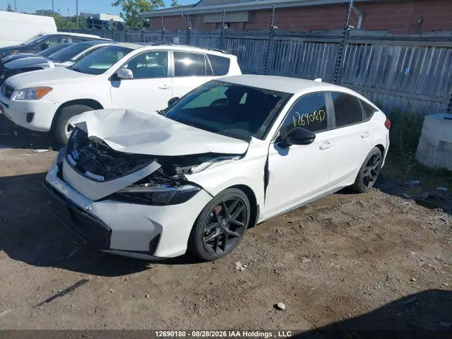 19XFL2H85SE400945 — 2025 Honda Civic Sport, фото 2 с аукциона IAAI 14.10.2026, Передняя часть