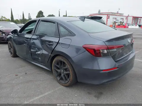 2025 Honda Civic Sport VIN 2HGFE2F56SH598184 фото 3