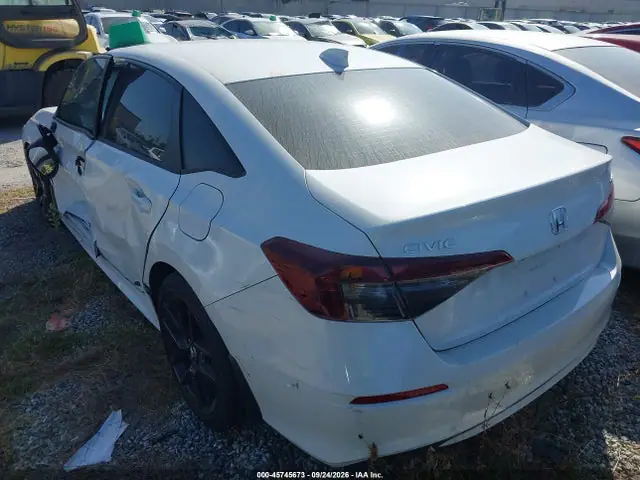 2HGFE2F50SH572244 — 2025 Honda Civic Sport, фото 3 с аукциона IAAI 30.09.2026, Левый бок