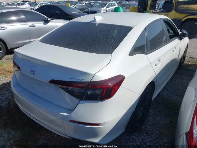 2HGFE2F50SH572244 — 2025 Honda Civic Sport, фото 4 с аукциона IAAI 30.09.2026, Левый бок